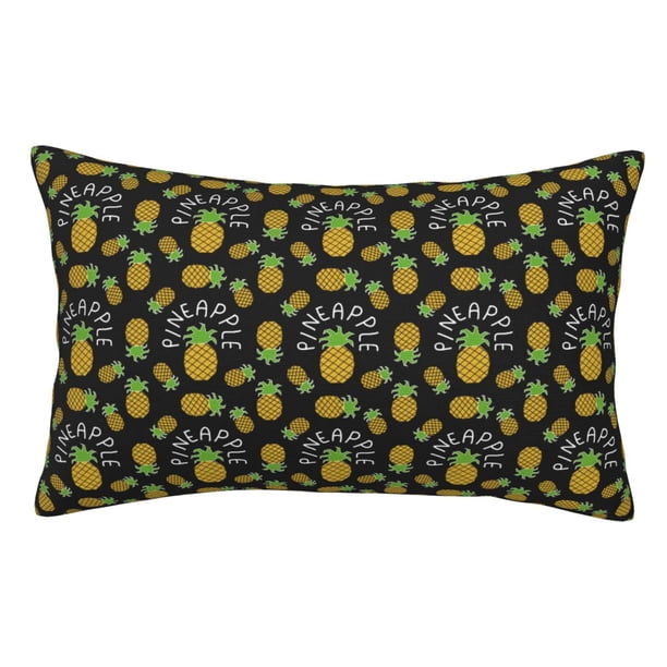 Balery Pineapple Funda de Cojín Estampada, Regalos para Mujeres, Regalos de Amor para Ella, Regalos para Novia o Esposa, Funda de Almohada-16"x24"