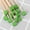green, variant on HLONK 100 Pcs Rock Candy Sticks Wood Swizzle Sticks Wood Cake Pop Sticks Drink Stirrer Sticks for Lollipop Coffee Appetizer Skewer 6inch