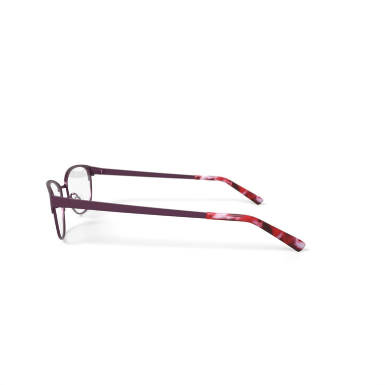 TiFlex Women's TFL2102 Oval Oval Prescription Eyeglasses with Case