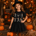 thumbnail image 4 of MAWOTEA Black T-shirt for Kids.Ideal Gift for Halloween,Size 3-13Years, 4 of 6