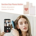 thumbnail image 3 of For Single-sided Silicone Suction Cup Phone Heart-shaped Cup Adhesive Suction Dual Multifunctional Color, 3 of 8