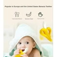 thumbnail image 1 of BABYDISE Baby Banana Teether Toothbrush 1 piece, 1 of 16