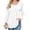 White, variant on EDFBUYKRS Turtleneck Shirt Women Long Sleeve Neck Slim Fit Tops Base Layer Soft Lightweight Stretch Undershirts Xl