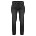 thumbnail image 5 of QIYAGBSA Women's Straight Leg Jeans High Waisted Button Fly Five Pocket Denim Casual Everyday Wear (Black, 2XL), 5 of 6