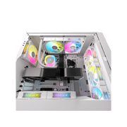 CORSAIR RX RGB Series, iCUE LINK RX120 RGB White, 120mm Fan, Triple Pack