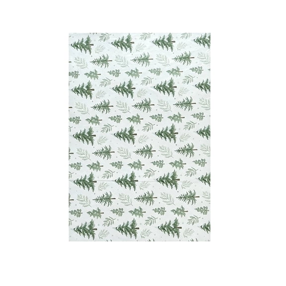 2026 Christmas Indoor Decoration Christmas Printed Tissue Paper Green Tree Gift Wrapping Tissue Paper Decorative Holiday Tissue Paper For Gift Bags Christmas Gift Box Packaging