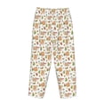 thumbnail image 5 of Goofa Squirrel And Mushroom Printed Soft Pajama Pants for Women, Wide Leg Comfy Casual Lounge Yoga Pants-XX-Large, 5 of 9
