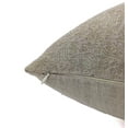 thumbnail image 2 of Fabdivine Thick Linen Hand Block Print Decorative Throw Pillow Cover , 22"X22", Pink, 2 of 5