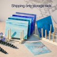 thumbnail image 4 of Stained Glass Organizer Stained Glass Tools Stained Glass Sheets Storage Holder Organizer Rack For Stained Glass, 4 of 5