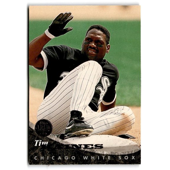 1994 Leaf Baseball Card #116 Tim Raines Chicago White Sox Near Mint or Better Chicago White Sox MLB BASEBALL Trading Card