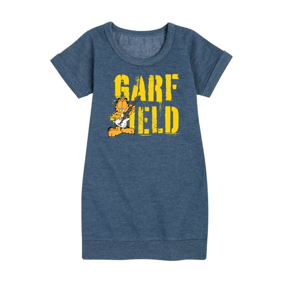 Garfield - Grunge - Toddler & Youth Girls Fleece Dress