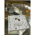 thumbnail image 3 of Elegante Servilleta de 3 Capas para Bodas, Compromisos, Bebidas y Postres. Servilletas Cheers Perfectas para Fiestas, Festivales y Eventos (50), 3 of 10