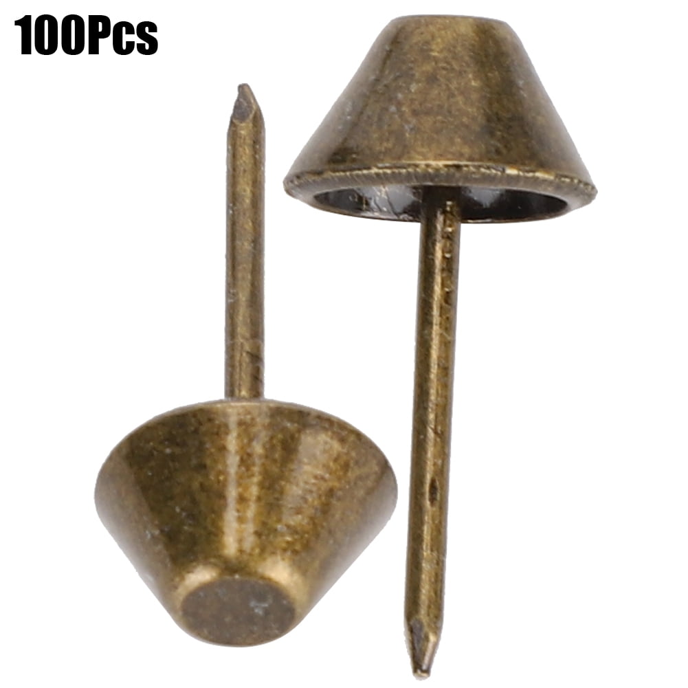 Tebru Furniture Tack,Sofa Nails,100pcs Vintage Furniture Tacks Sofa