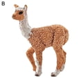 thumbnail image 1 of Animal Figurine Simulation Donkey Alpaca Red Deer Sheep Animal Model Toys Desktop Ornament Gift for Home, 1 of 12