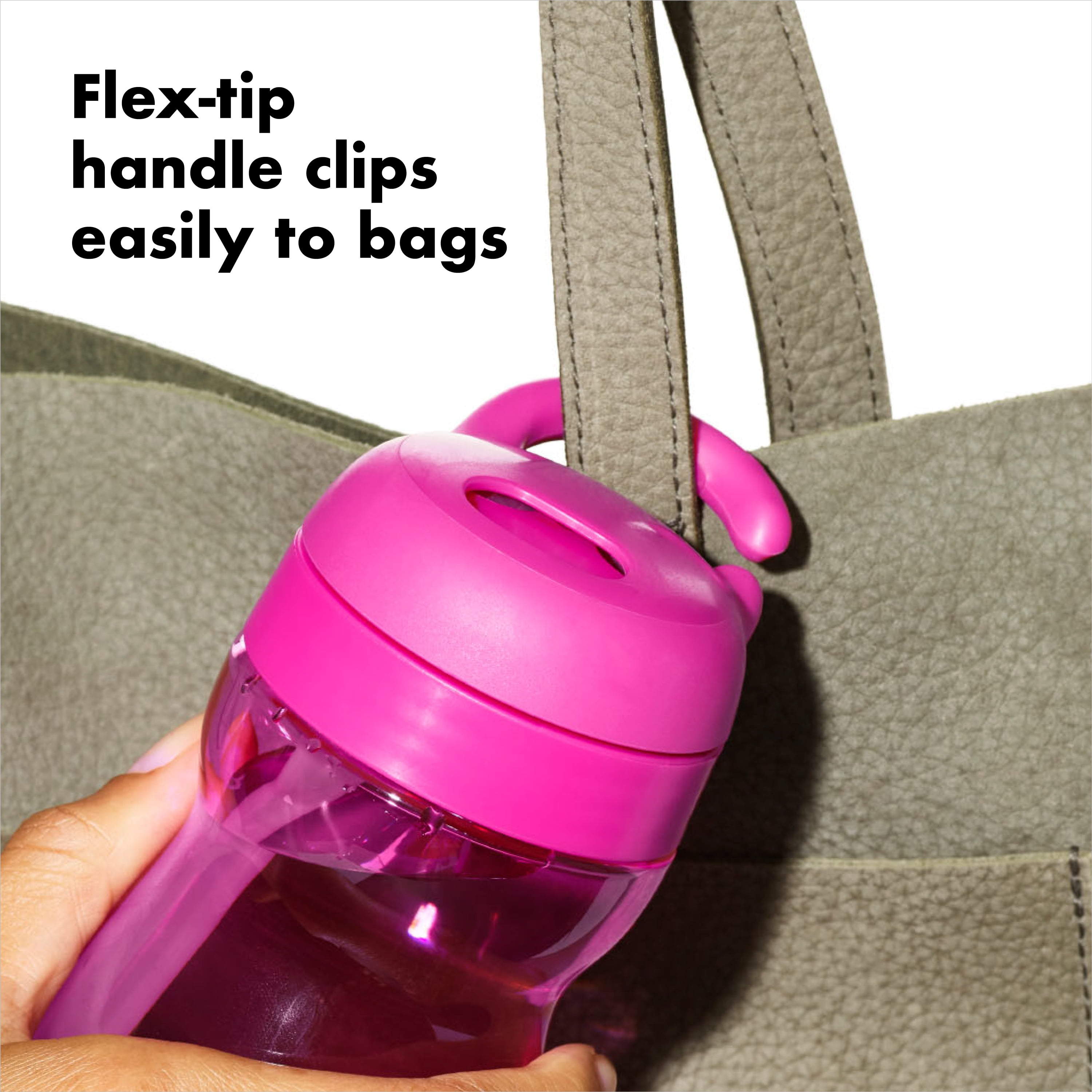 OXO Tot Adventure Water Bottle 12 Oz - Pink