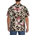 thumbnail image 7 of Goofa Leopard Dots Printed Men's Casual Short-sleeved Shirt,Lightweight Breathable Button-down,Summer Casual men's top,Versatile Fashion shirt-, 7 of 7