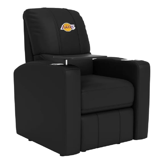 DreamSeat Stealth Power Plus Recliner with Los Angeles Lakers Logo in Black