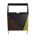 thumbnail image 5 of Modway Alchemist 24" Bathroom Vanity Cabinet (Sink Basin Not Included) in Black Gold, 5 of 9