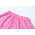 thumbnail image 5 of Kids Waterproof Breathable Outdoor Pants, Double Layer Thickened Elastic Cuff Rain Trousers for Boys and Girls Age 2-10, Windproof and Durable for Playground, Hiking,All-Weather Activities - Hot Pink, 5 of 8