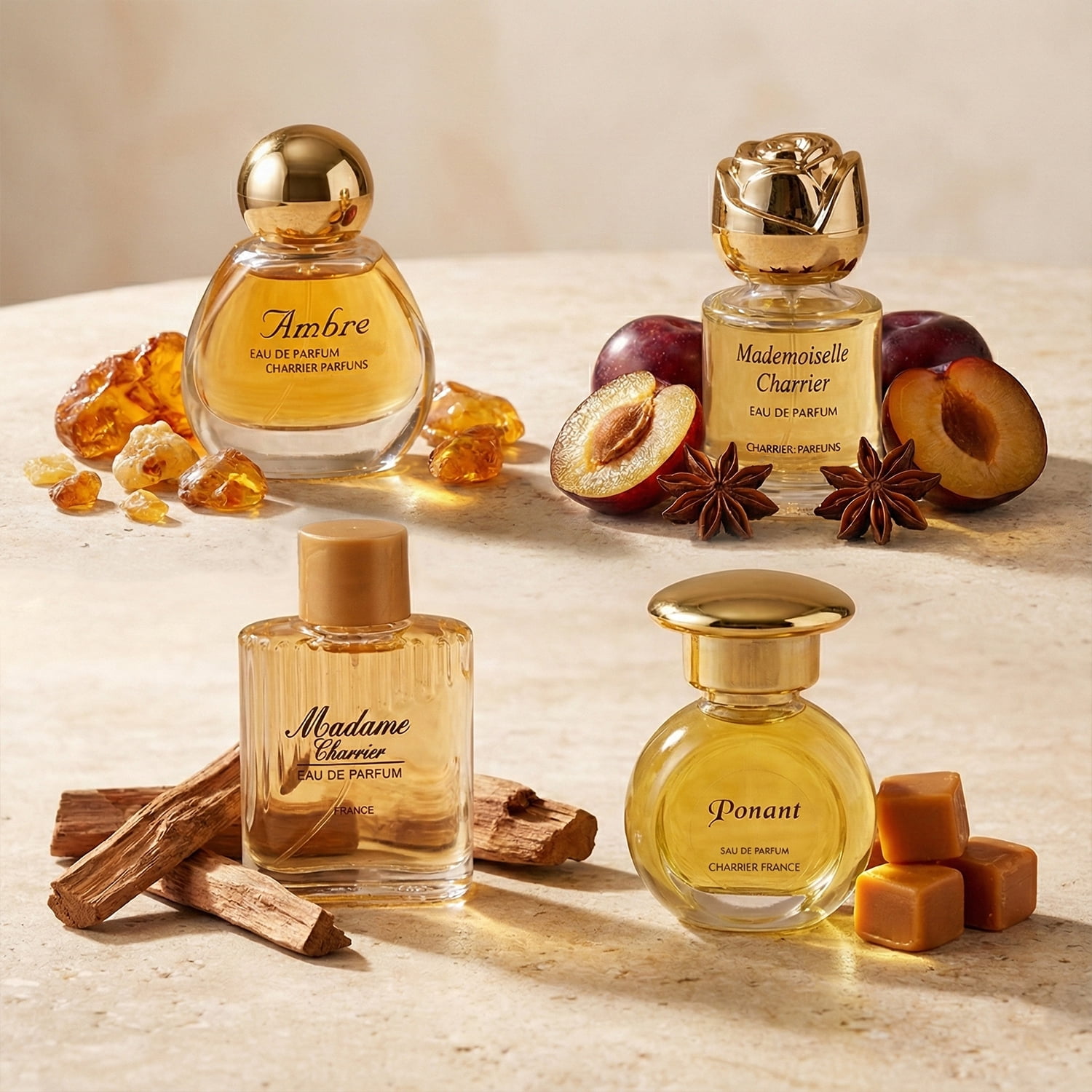 Charrier Parfums Les Parfums de France, 10 Perfume Gift Set