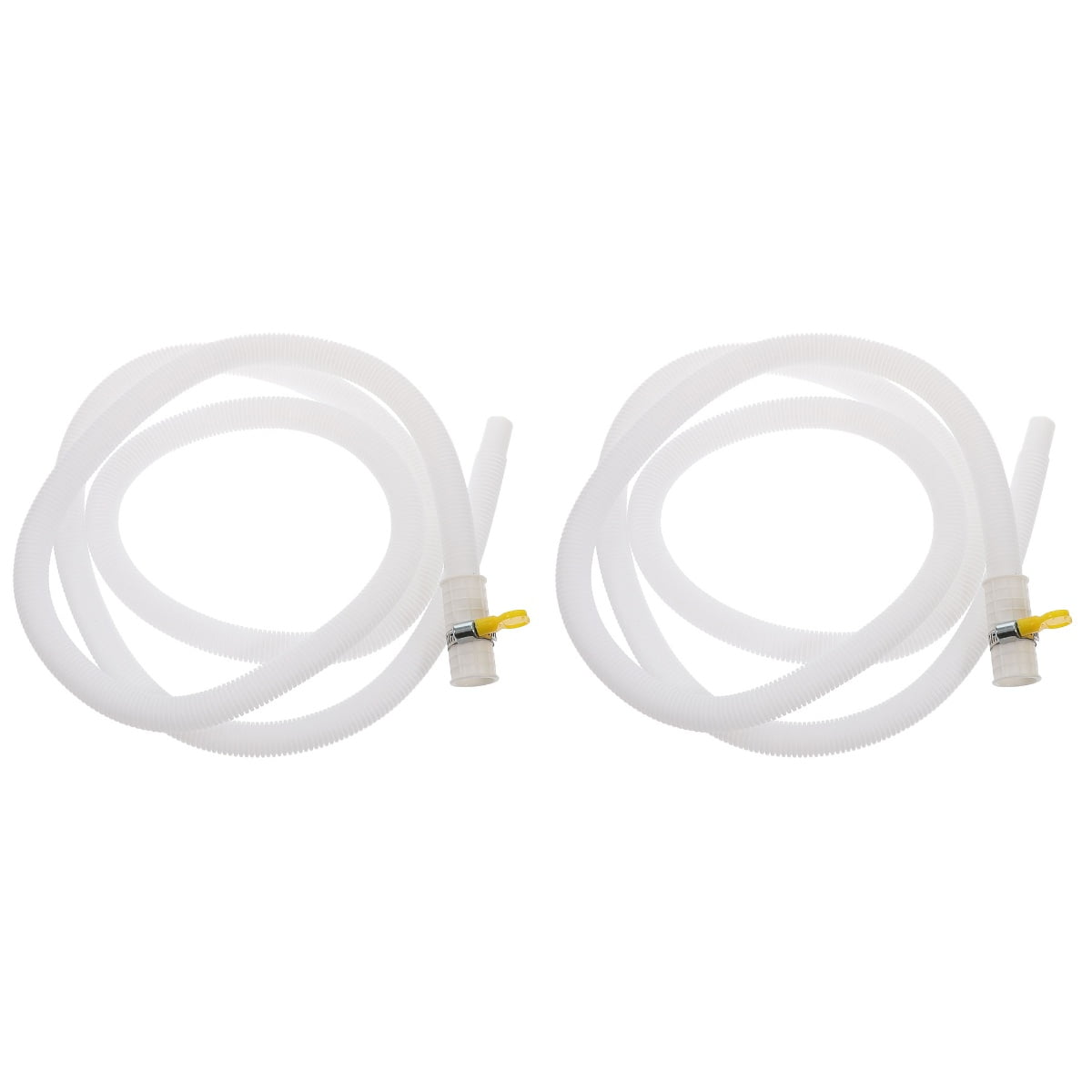 Masteelf 2pcs Washer Drain Hose Replacement Drain Hose Extension Inlet Unit