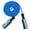 Blue, variant on Weighted Cotton Jump Ropes, Adjustable Skipping Ropes Fitness Jumping Ropes Athletic Exercise Ropes, Comfortable Non-Slip Handles Durable Protective Cover Indoor Outdoor,Ropes for Men Women,Red