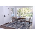 thumbnail image 1 of Unique Loom 3147212 6 x 9 ft. Depoe Portland Rectangular Rug, Blue, 1 of 1
