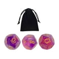 thumbnail image 2 of 3Pcs Acrylic Astrological Dice Constellation Dice for 12 Sided gifts Style G, 2 of 8