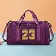 thumbnail image 4 of Bolsa De Ejercicios Bolsa de fitness de nailon, bolsas de gimnasio portátiles multifuncionales para hombres y mujeres (púrpura oscuro) Tmvgtek Para Estrenar, 4 of 7