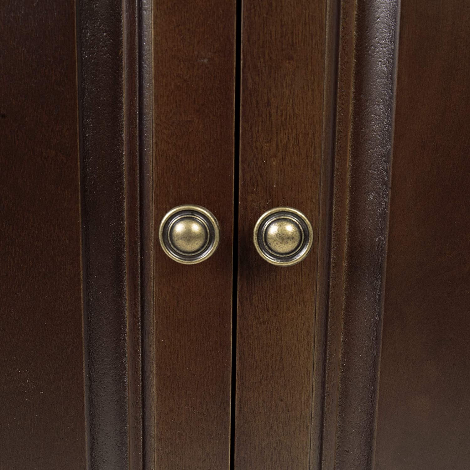 American Legend Chelsea Dartboard Cabinet with Espresso Finish - Dartboard Not Included