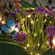 thumbnail image 1 of Luces solares para jardín | Luces solares exteriores con estaca, diseño de mariposa y margarita | Iluminación decorativa para patio y terraza, 1 of 8