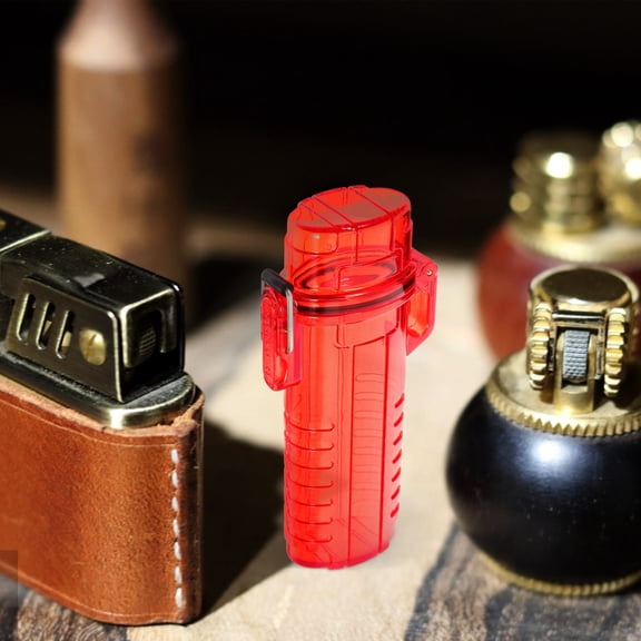 Transparent Protective Sleeve Cover for Standard Size Lighters, Clear Lighter Protector Case, and Lightweight