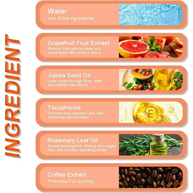 3PCS Grapefruit Anti Cellulite Oil,Grapefruit Anti-Cellulite Essential Oil, Grapefruit Cellulite-Targeting Essential Oil for Body 