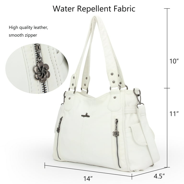 Angel Kiss Women's PU Leather Leopard Top handle Casual Shoulder