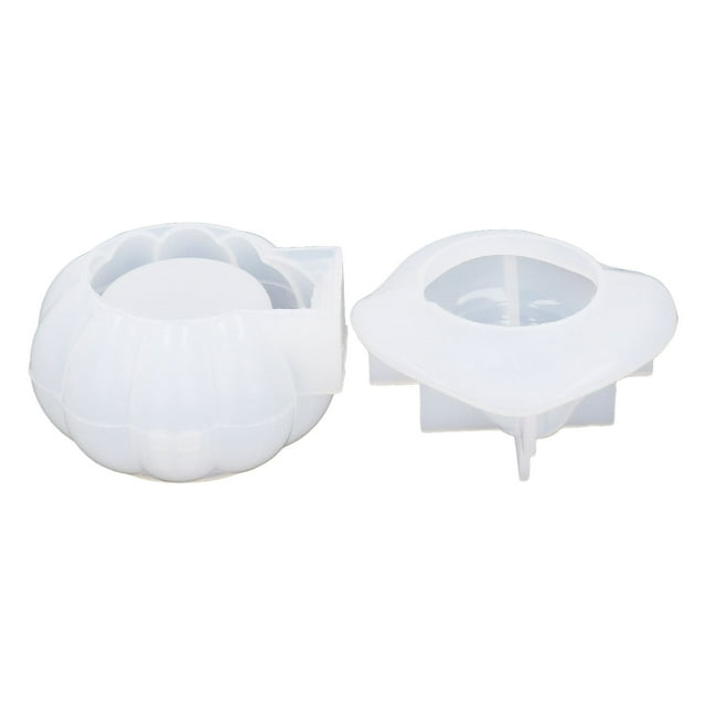 Moldes de resina de silicona Jadeshay para cajas de calabazas de bricolaje Halloween