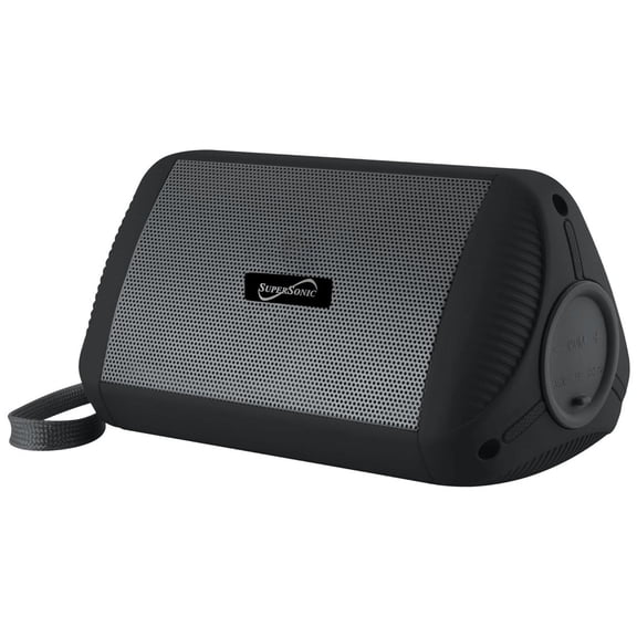 Supersonic IPX6 Water-Resistant Portable Bluetooth Speaker SC-1450IPX White