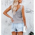 thumbnail image 3 of GymChoice Womens Summer Tank Tops,V Neck Sleeveless Tank Tops,Sweaters Vest Casual Knit Pullover Tank Tops Cami Shirt, 3 of 5