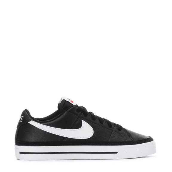 Nike Unisex Kids Court Legacy, Black/White/Gum Light Brown, 7Y