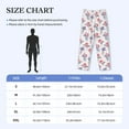 thumbnail image 4 of Lsque Lavender Flowers Print Men's Pajama Pants, Lounge Pant - Comfortable Home Wear,Elastic Waistband, Stylish Design-Medium, 4 of 9