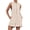 Beige#20261, variant on Shorts Jumpsuit for Women Solid Color Sleeveless Tank Top Plus Size V-Neck Sport Romper Shorts Casual Summer Jumpsuit with Hoodie Summer Outfits