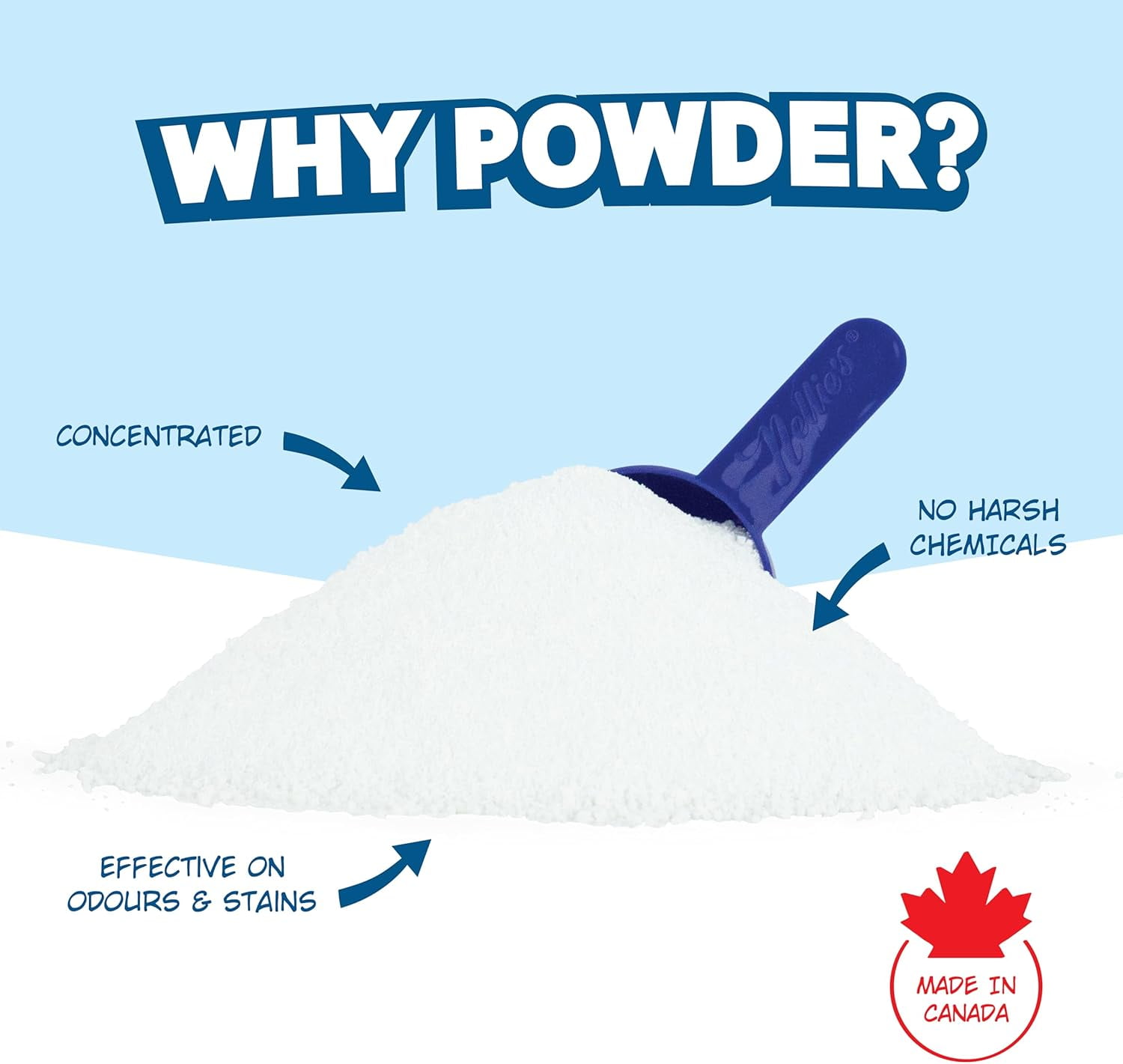 Nellie's Laundry Soda, 15 Loads, 225g, Try-It Size!