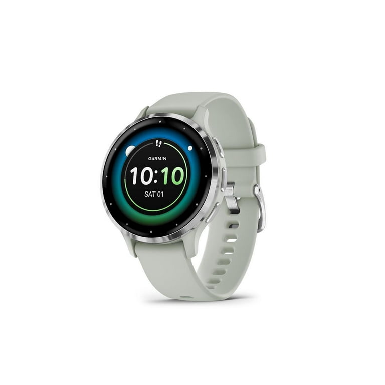 Garmin Venu® 3S, GPS Smartwatch, AMOLED Display, Advanced Health and Fitness Features, Up To 10 Days Of Battery, Sage Gray Garmin Venu® 3S, GPS Smartwatch, AMOLED Display, Advanced Health and Fitness Features, Up To 10 Days Of Battery, Sage Gray