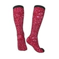 thumbnail image 4 of Balery Pink Glitter Fun Novelty Socks Men'S Women'S Crew Socks Funny Crazy Novelty Socks Quirky And Cool Socks, 4 of 9