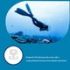 thumbnail image 5 of Wosthever Hebilla de cinturón, gancho de cuerda, Clip para cuello, suministros de buceo de seguridad de alta resistencia, equipo deportivo Deportes acuáticos, 5 of 6