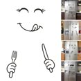 thumbnail image 2 of Bangcool Christmas Fridge Sticker Decorative Cartoon Wall Sticker Wall Decal for Home, 2 of 7