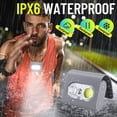 thumbnail image 3 of 2pcs Outdoor Night Running Lights, Usb Rechargeable Jogging Light, 5 Lighting Modes Walking Light, 3 of 5