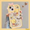 thumbnail image 3 of Estuche Con Lente 3D Bowknot Little Monster Redmi A1 + 10C 10A A1 9T 10 9C 9 9A POCO M3 X3 Pro NFC Note 11s 10s 11 + 9 8 10 Mi 11 Lite Cartoon Cute Bear Winnie the Pooh Funda Blanda, 3 of 3
