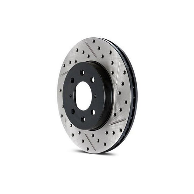 Stoptech 127.47032R Disque de Frein Droit Rainuré et Rainuré pour Subaru WRX-WRX STI 2016