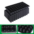 thumbnail image 6 of 10Pcs Thick Seedling Trays, Plant Trays for Seedling, 50 Holes Pet Reusable Planting Trays Growing Trays with Drain Holes 80g, 6 of 9
