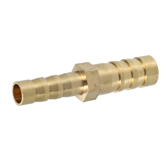 Unique Bargains Car Engine Hose Fitting Connect Reducer 8mm-6mm Straight Shape Hose Fitting Splicer Universal